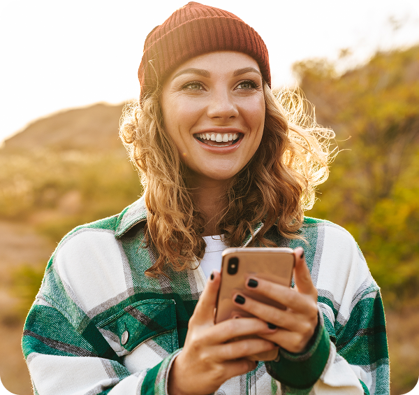 Woman With Phone